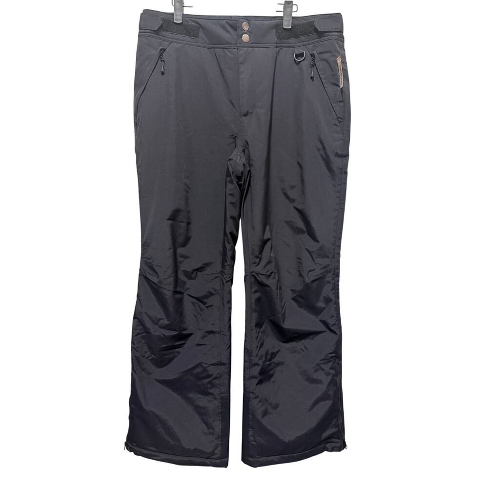 NEW Amazon Essentials Black Snow pants snowboarding sledding Adult Size Large